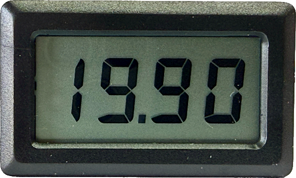Unbeleuchtetes EX-Modul mit Anzeige 19.90